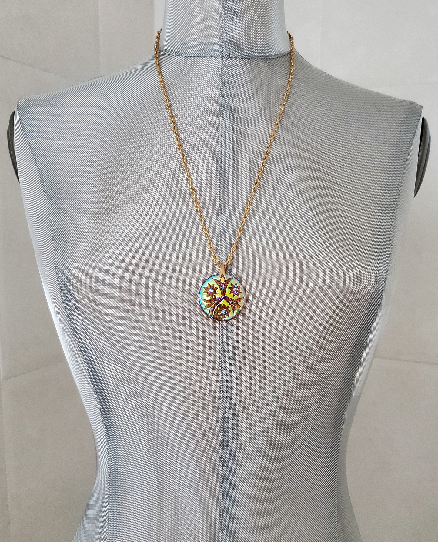 Aurora Topaz Pendant