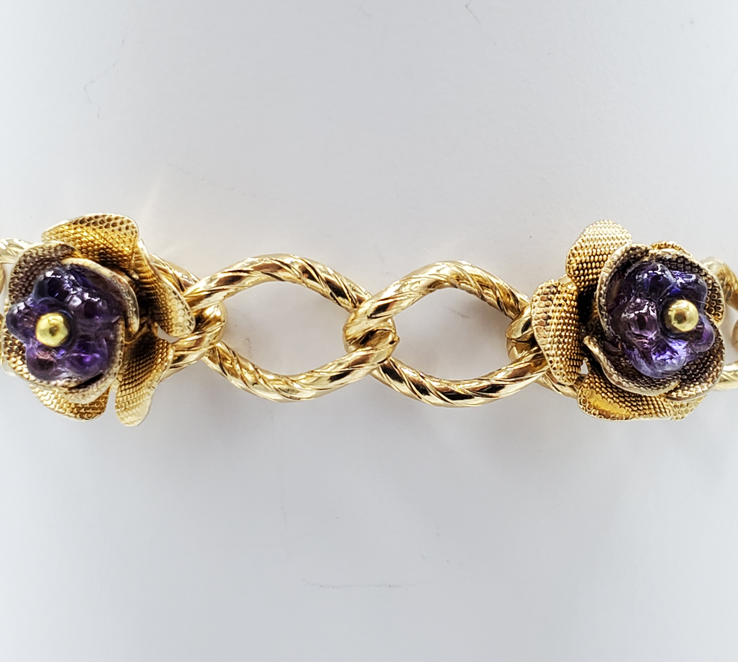 Violet Rose Bracelet