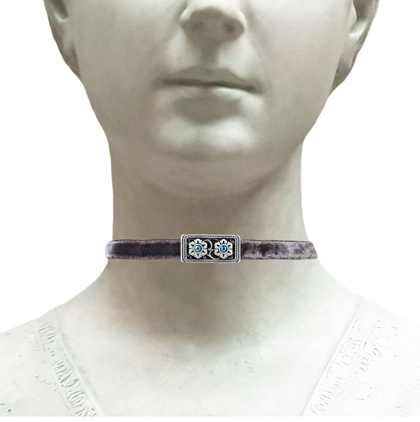 Aurora Crystal Slide Choker