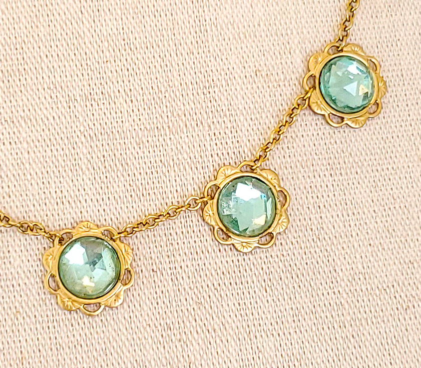 Aqua Shimmer Necklace