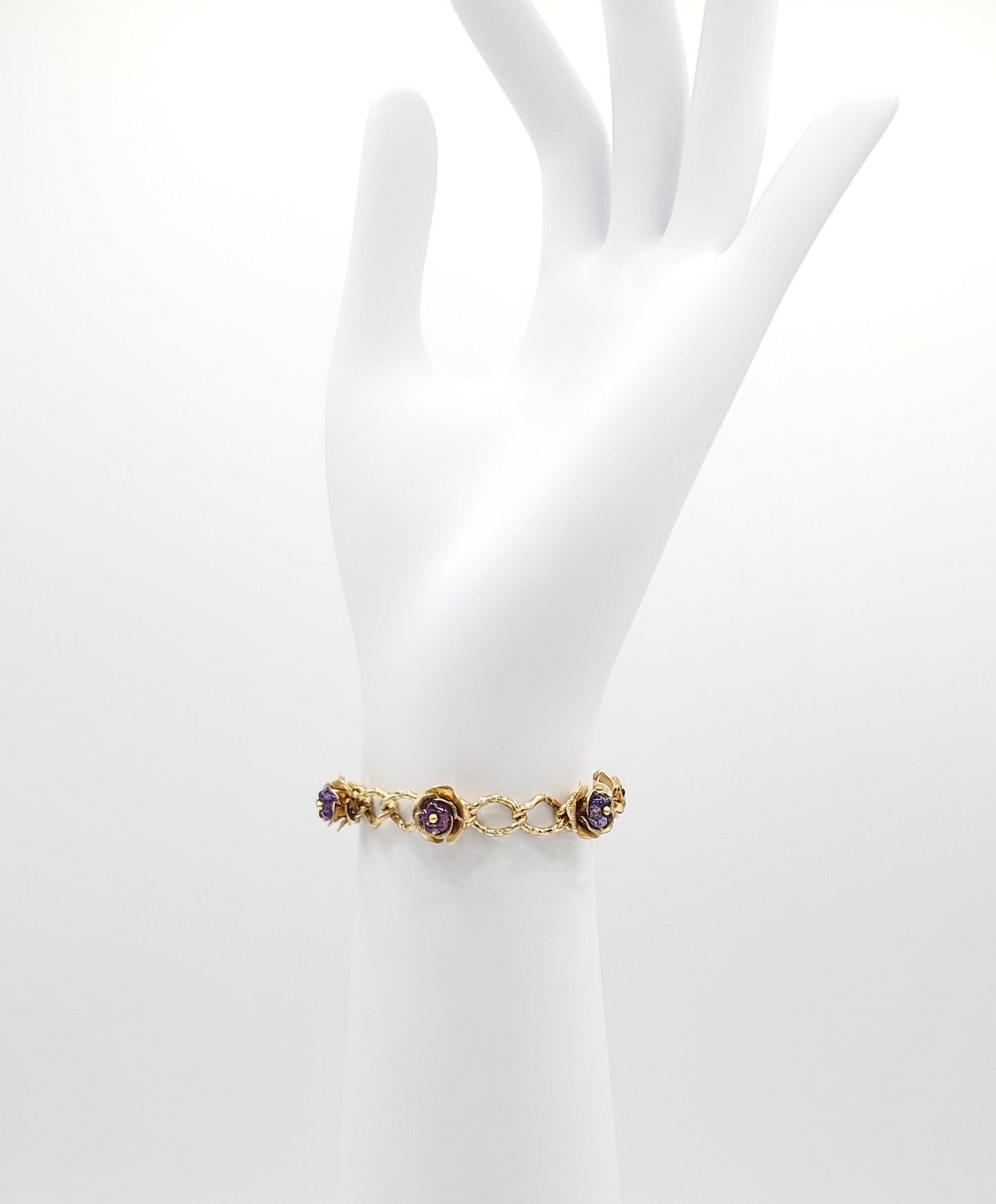 Violet Rose Bracelet