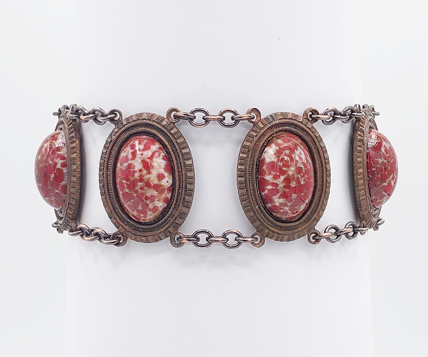Red Matrix Patina Bracelet