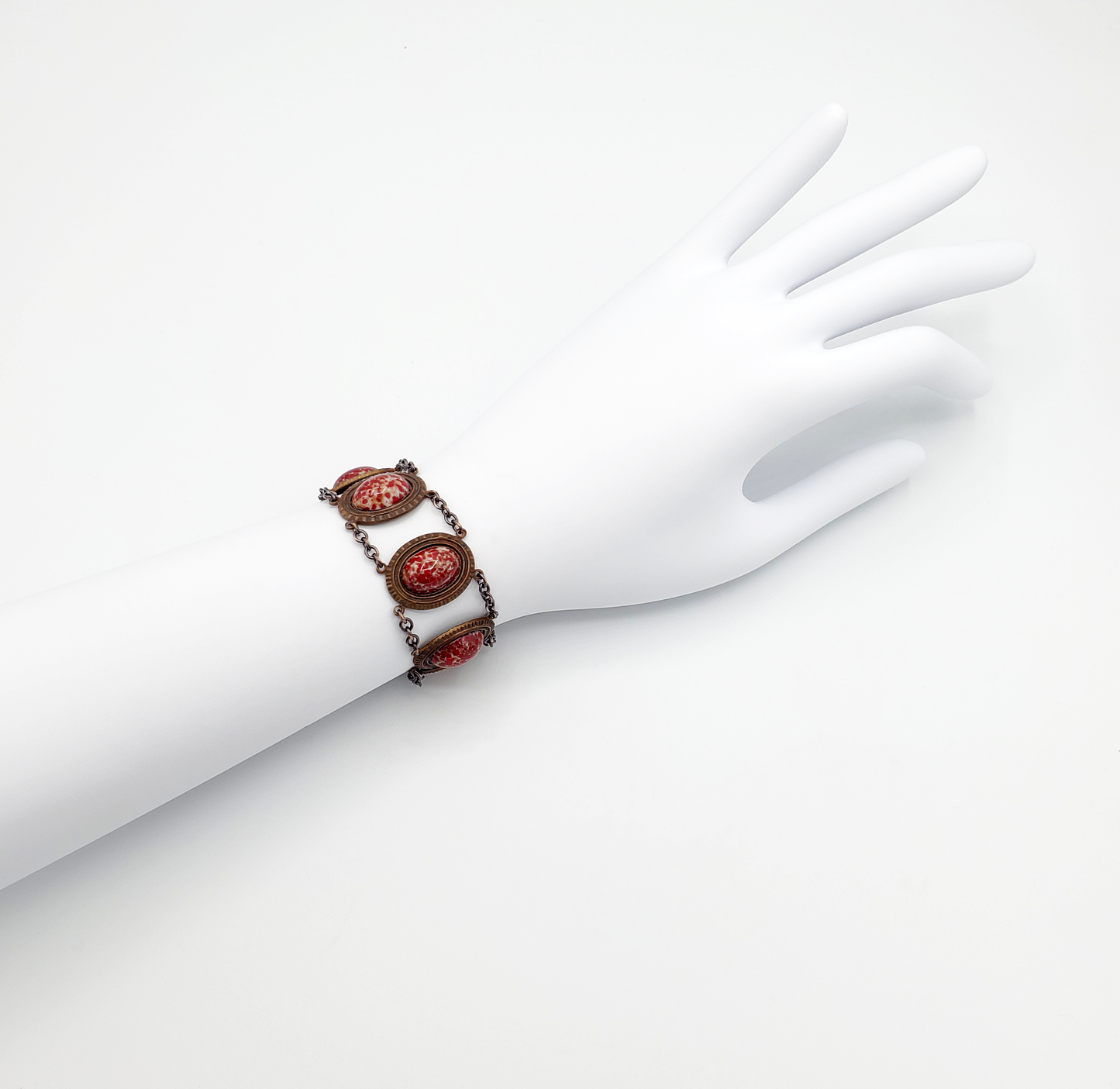 Red Matrix Patina Bracelet
