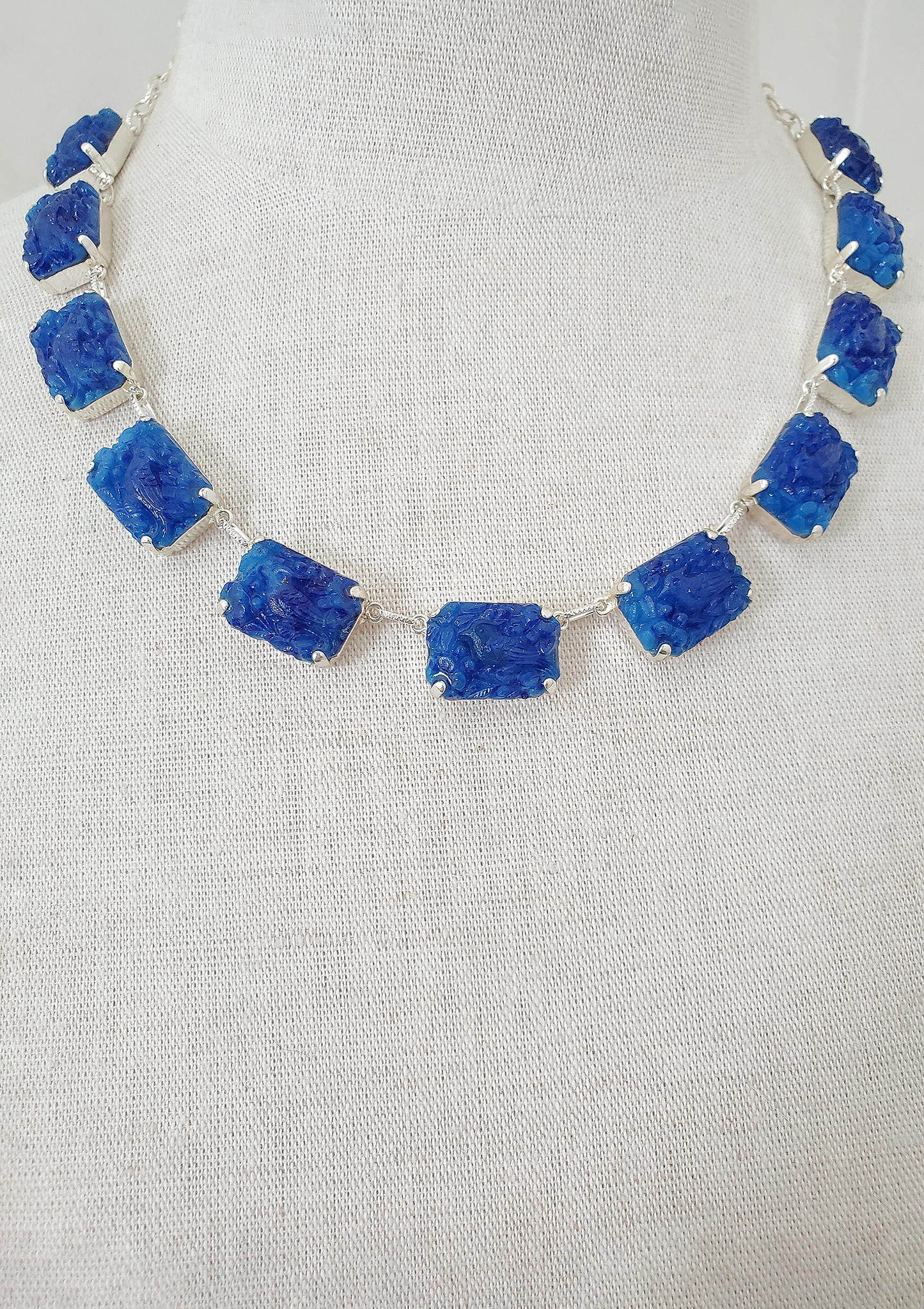 Bluebird Collet Necklace
