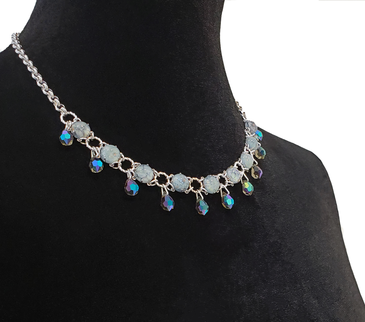 Pietra Aurora Drop Necklace