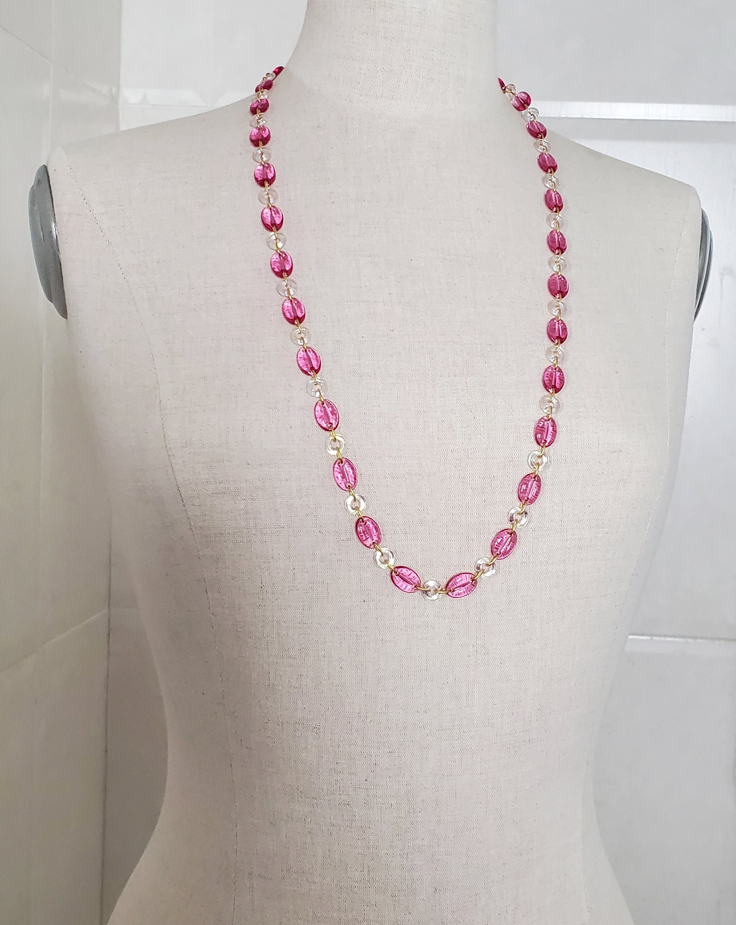 Coffee Beans and Donuts Necklace - Rose and Aurora