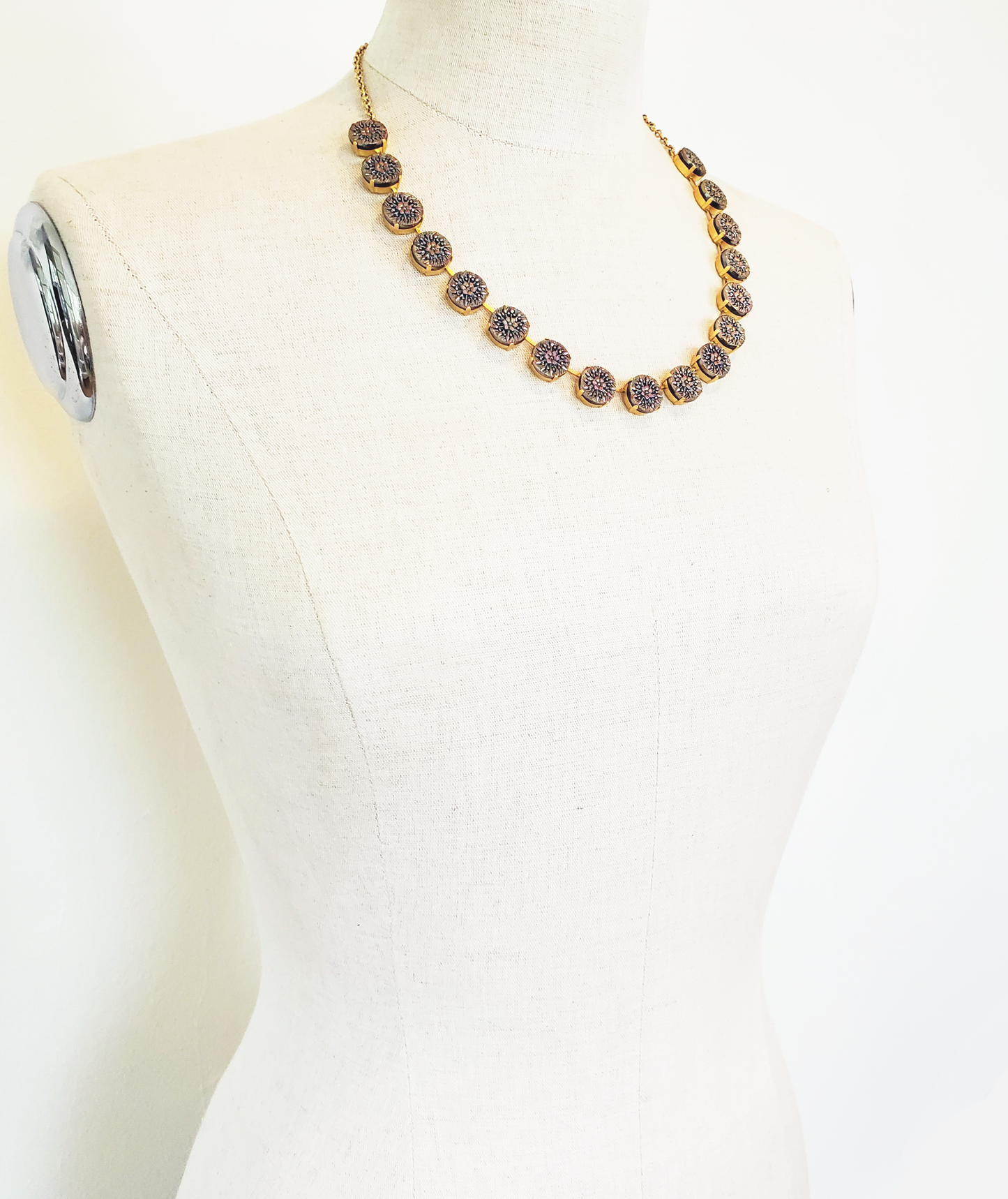 Kaleidoscope Flowers Necklace