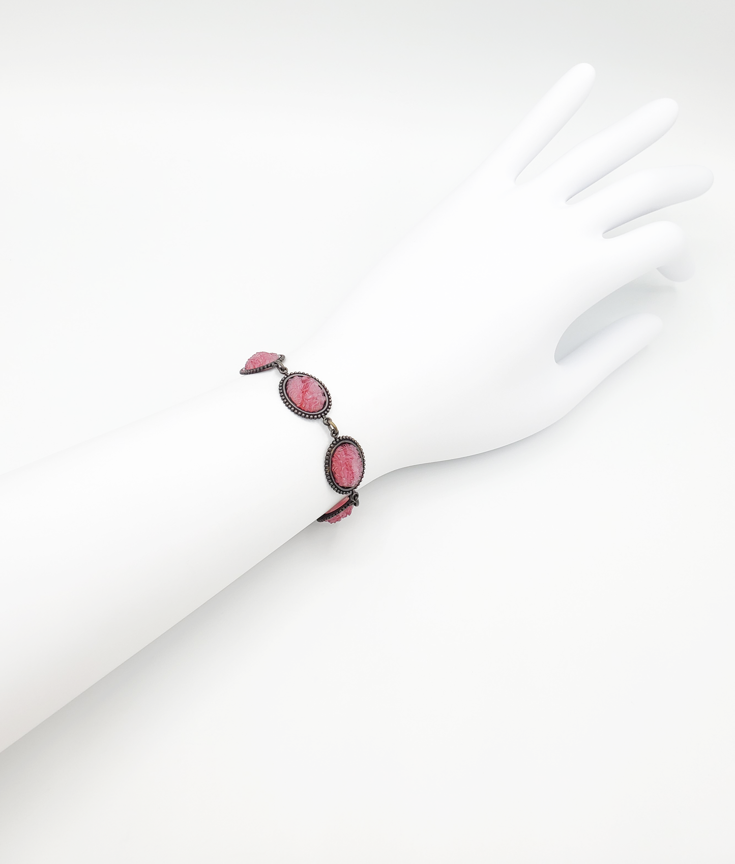 Pink Flowers Bracelet