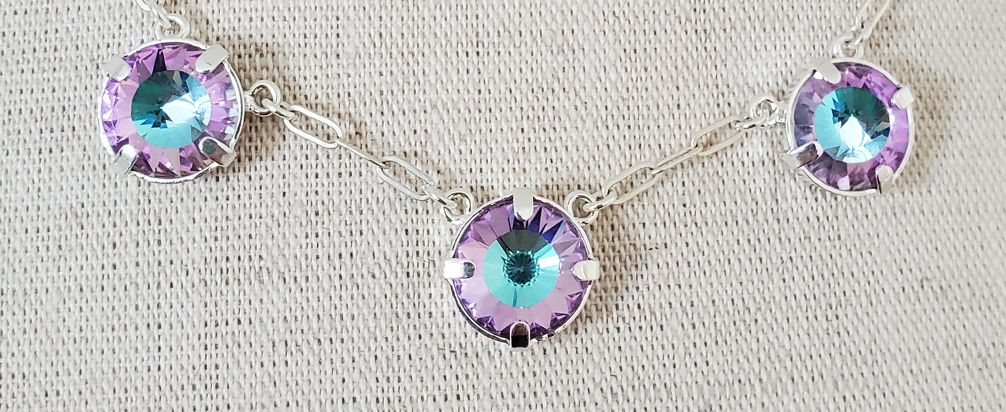 Wisteria Crystal Necklace
