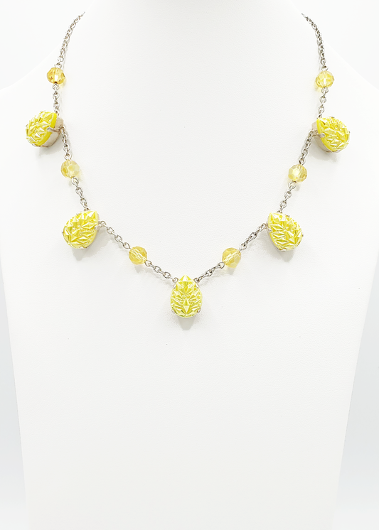 Lemon Teardrops Necklace