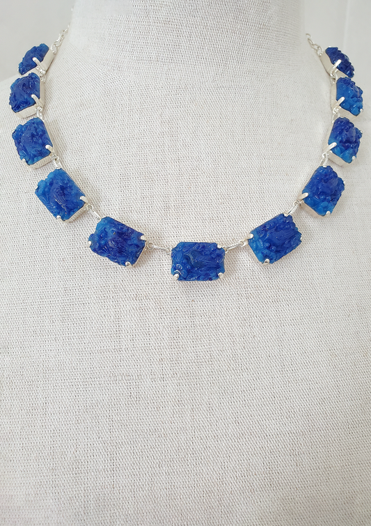 Bluebird Collet Necklace