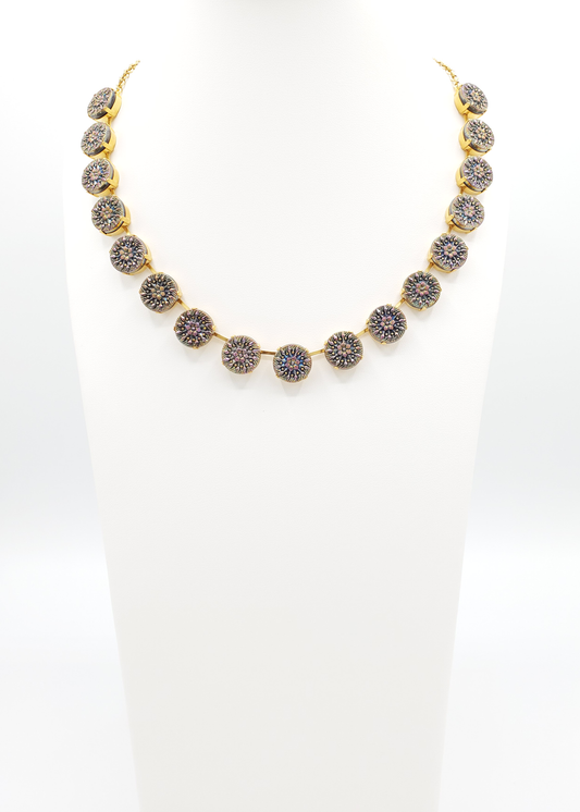 Kaleidoscope Flowers Necklace