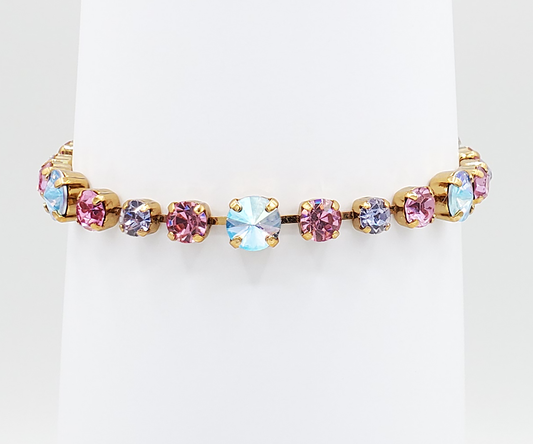 Rivoli Rhinestone Bracelet