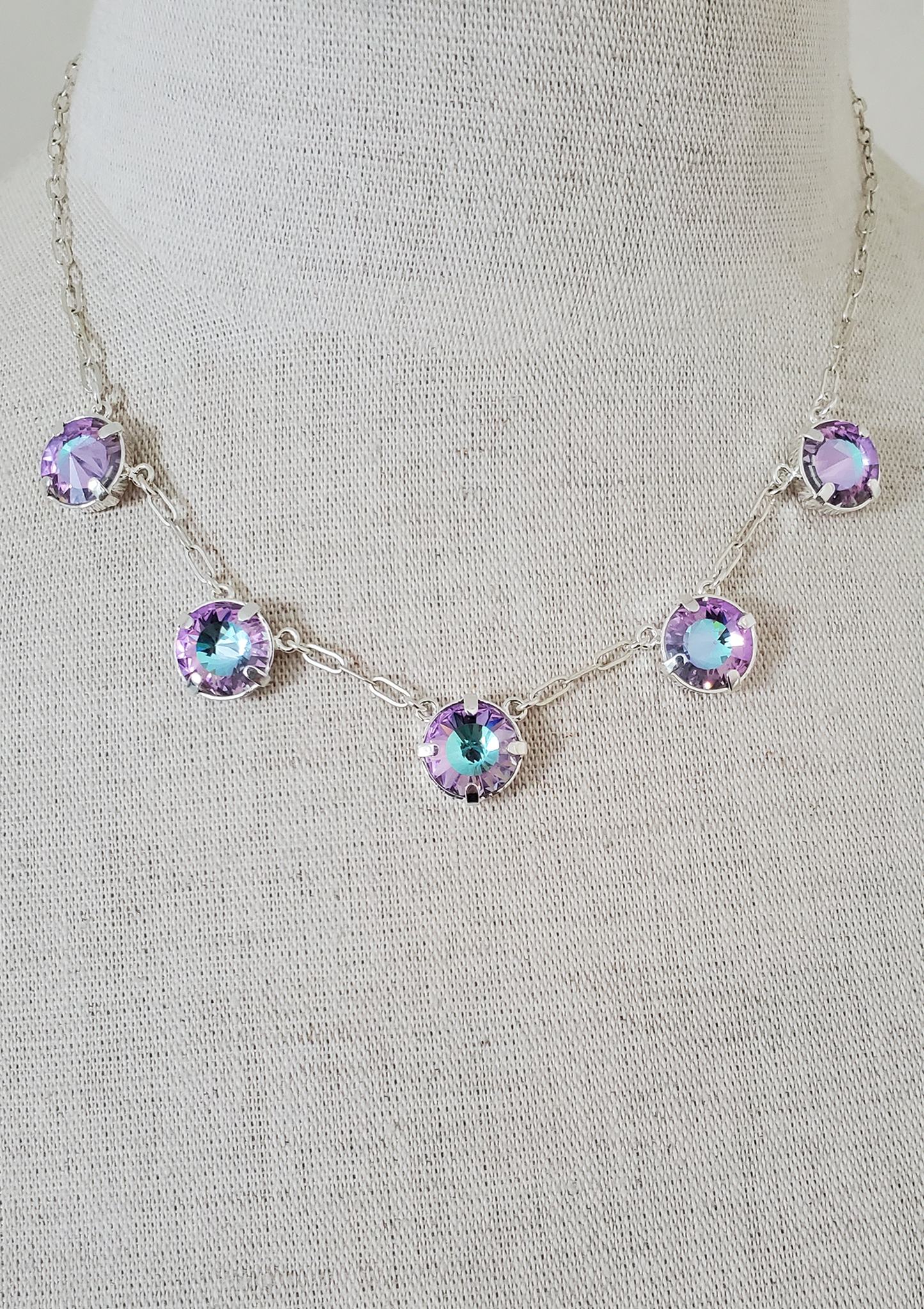 Wisteria Crystal Necklace